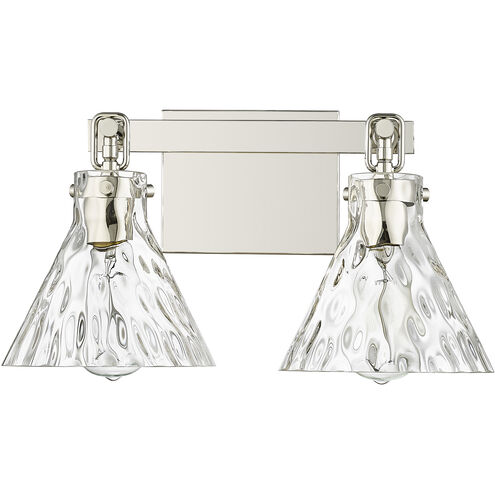 Barlon 2 Light 16.25 inch Polished Nickel Vanity Light Wall Light
